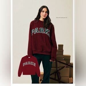 Maroon Parke Sweatshirt